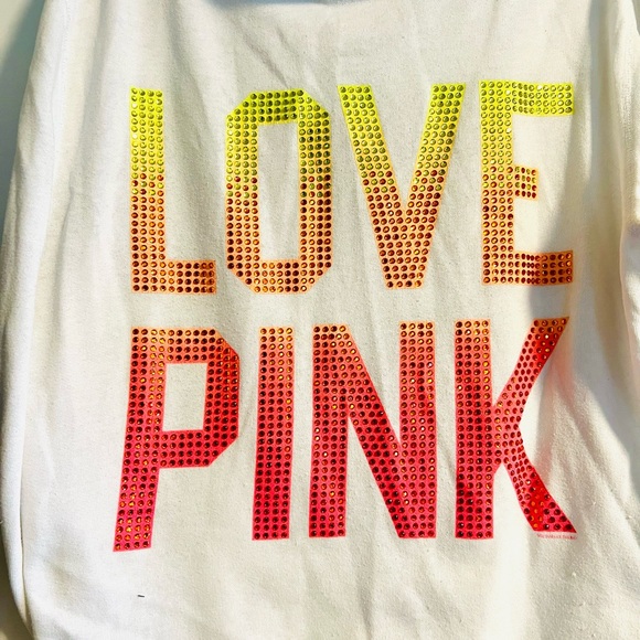 PINK Victoria's Secret White Love Pink Set - Picture 10 of 14